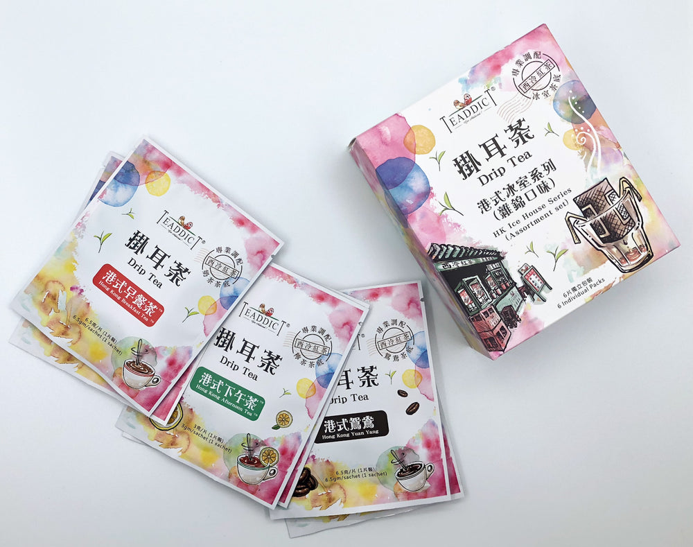 港式冰室飲品(雜錦)-掛耳茶包(6包裝)