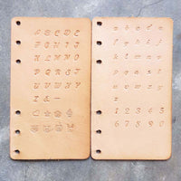 傳耆 Eldage - 皮革行李牌-紅色飛行棋 -DIY材料包/ 成品 (人手製作)